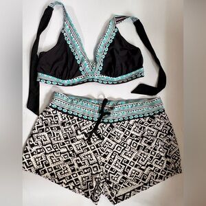 Athleta Longboarder Short Set EUC